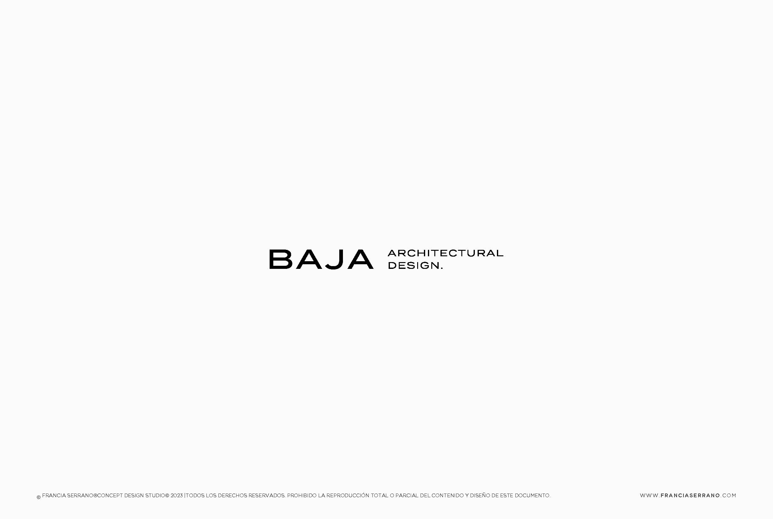 Francia Serrano Studio Portafolio BAJA ESTUDIO