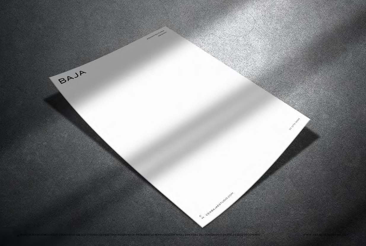 Francia Serrano Studio Portafolio BAJA ESTUDIO